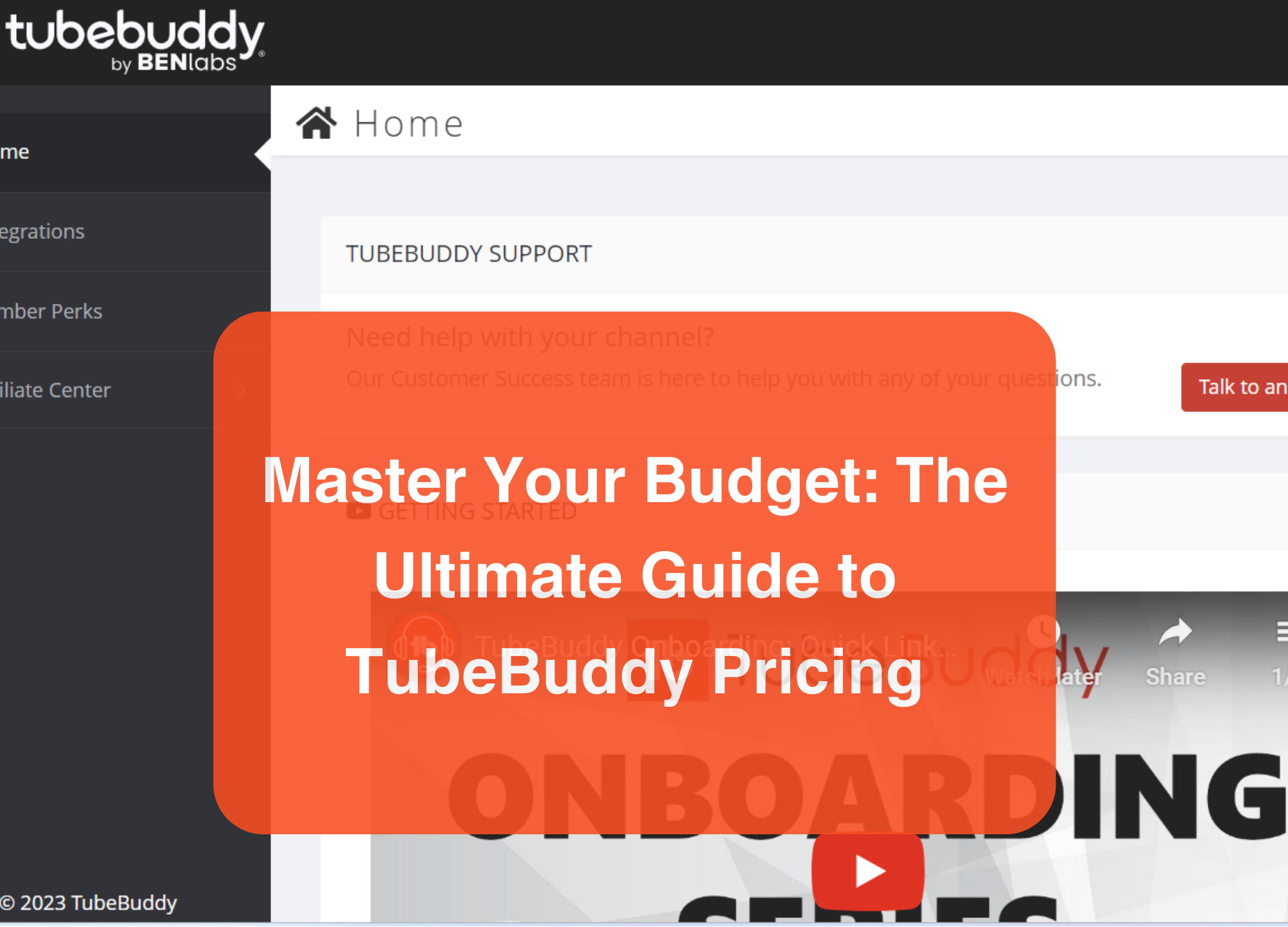 TubeBuddy Pricing Analysis