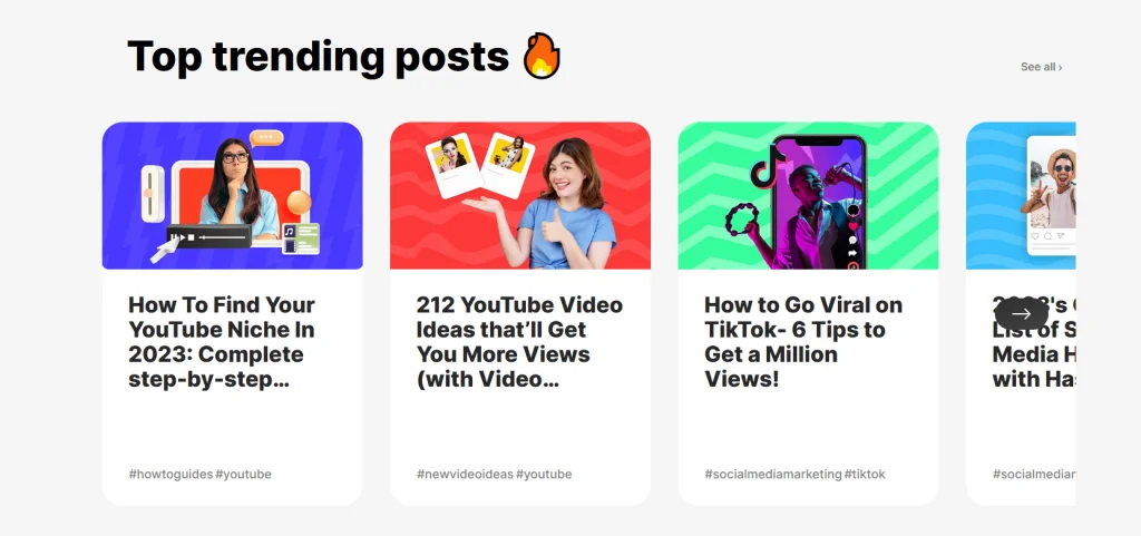 InVideo Social Media Channels